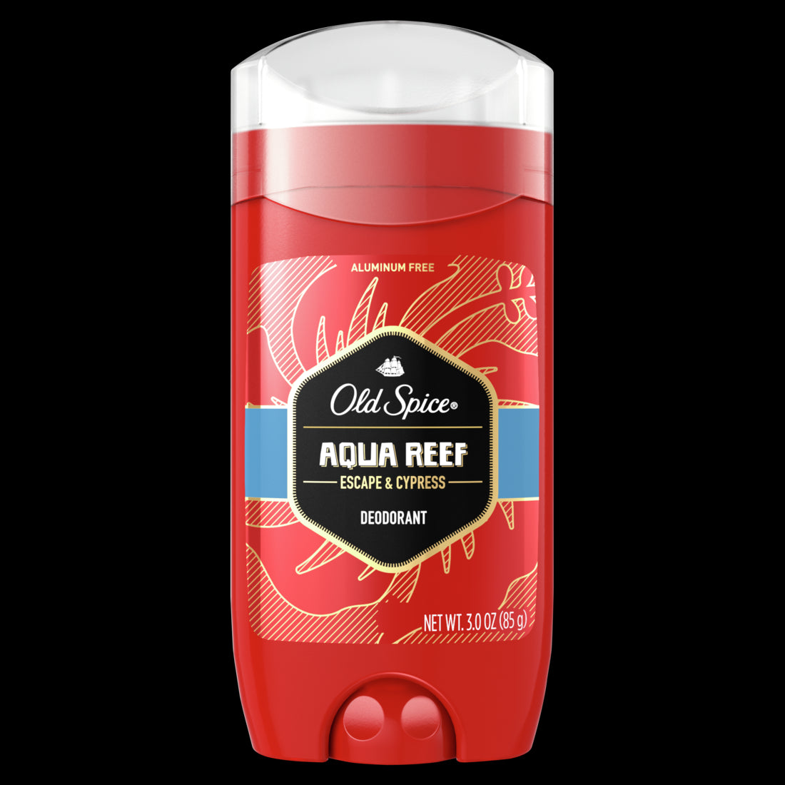 Old Spice Red Collection Aqua Reef Scent Deodorant for Men - 3oz/12pk
