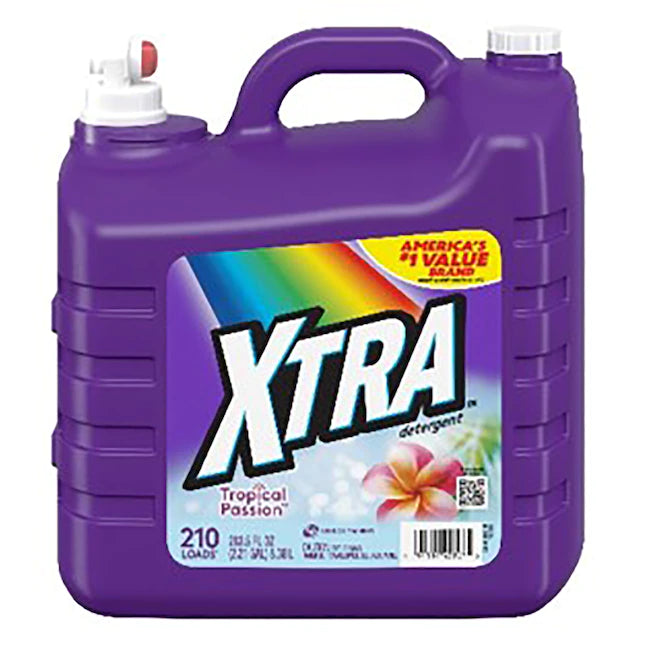 Xtra Liquid Laundry Detergent Tropical Passion - 283.5oz/2pk