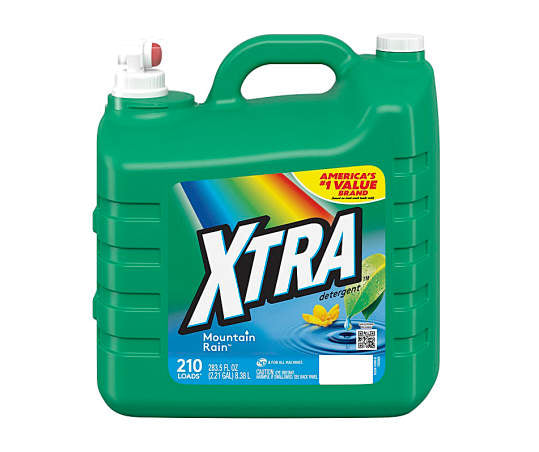 Xtra Liquid Laundry Detergent Mountain Rain - 283.5oz/2pk