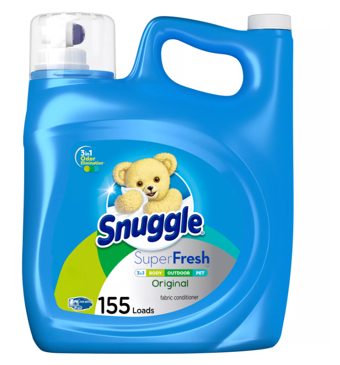 Snuggle Plus SuperFresh Liquid Fabric Softener 155 loads - 164oz/2pk