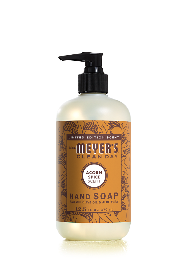 Mrs. Meyer's Liquid Hand Soap Acorn Spice - 12.5oz/6pk