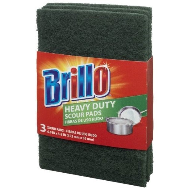 Brillo HD Scour Pads - 3ct/8pk