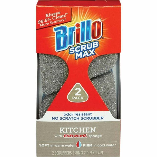 Brillo Scrub Max Kitchen - 2ct/6pk