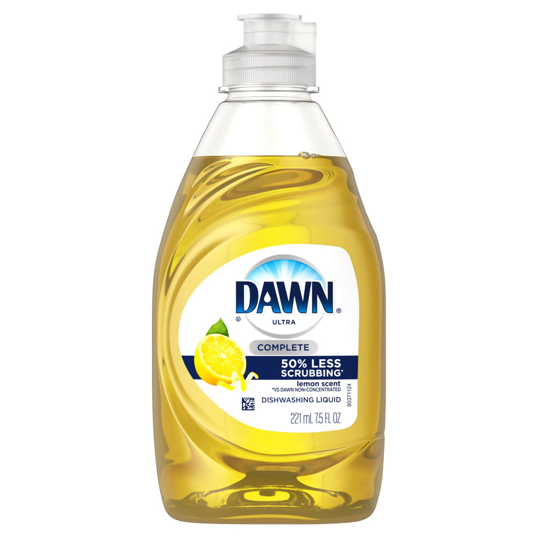 Dawn Ultra Complete Dishwashing Liquid Dish Soap Lemon Scent - 7.5oz/18pk