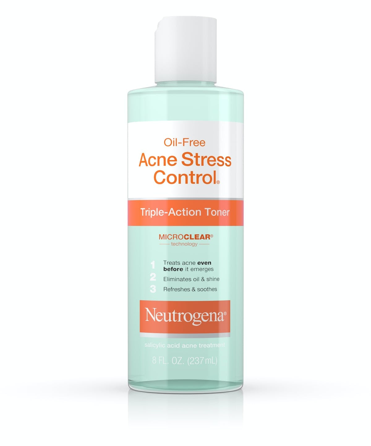 Neutrogena Oil-Free Acne Stress Control Triple-Action Toner - 8oz/12pk