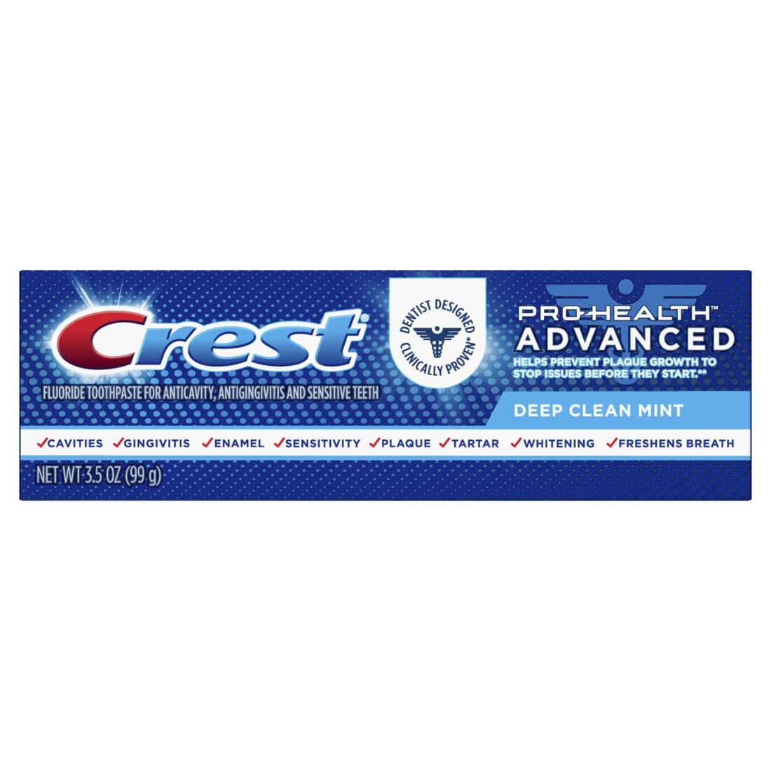Crest Pro-Health Advanced Deep Clean Mint Toothpaste - 3.5oz/12pk