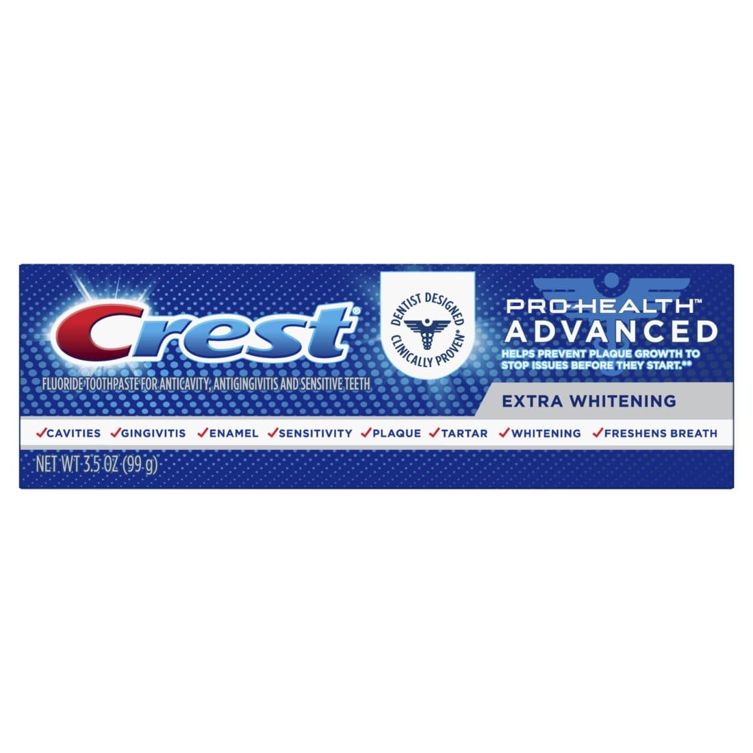 Crest Pro-Health Advanced Extra White Toothpaste - 3.5oz/24pk