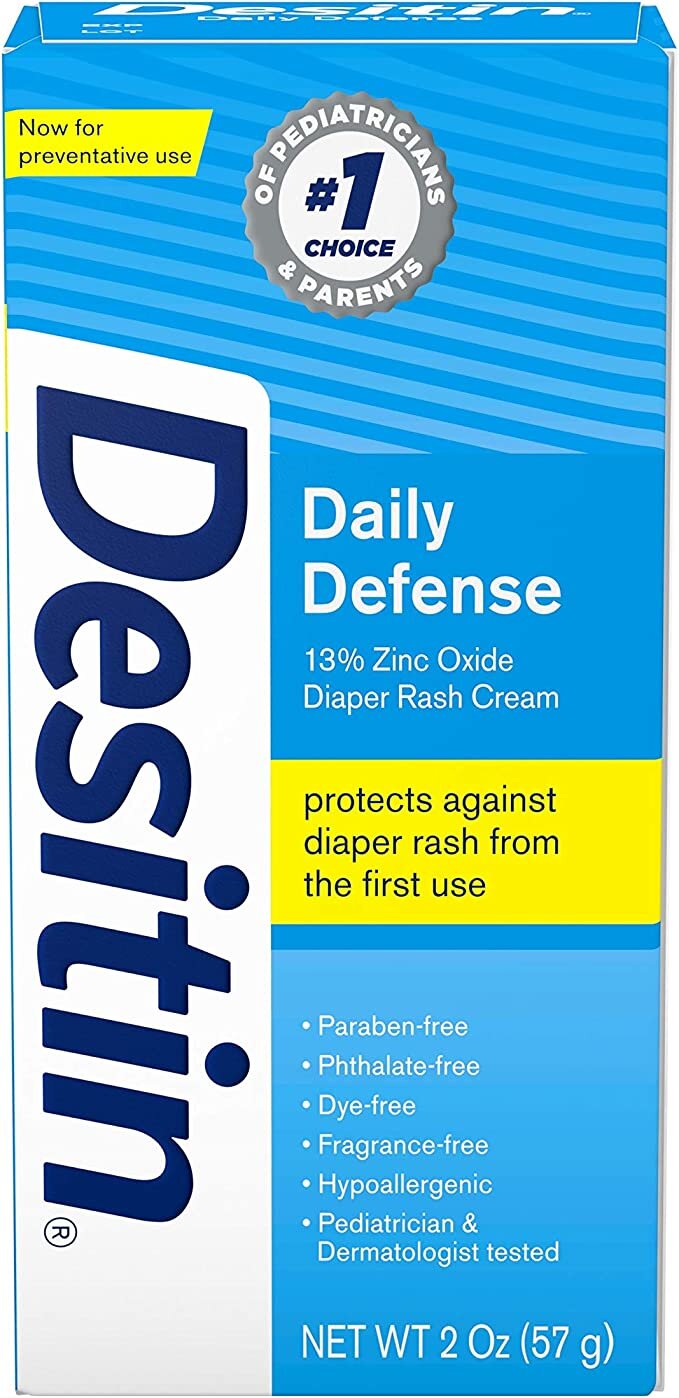 Desitin Daily Defense 13% Zinc Oxide Diaper Rash Cream - 2oz/36pk