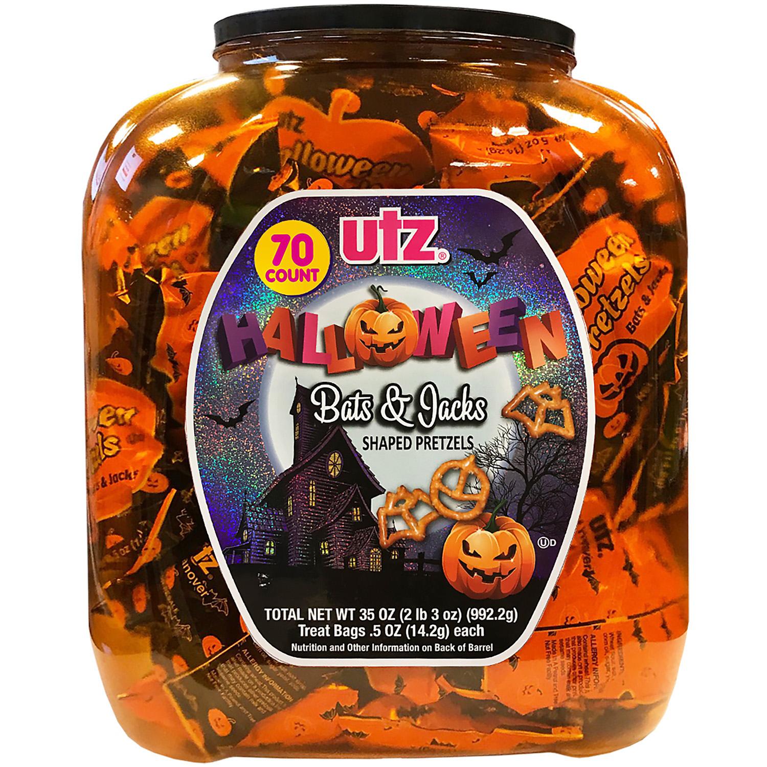 UTZ Halloween Pretzels Treats Bags 66ct - 33oz/1pk