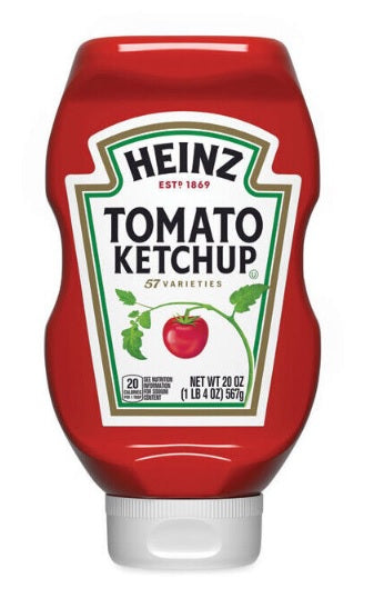 Heinz Tomato Ketchup - 20oz/12pk