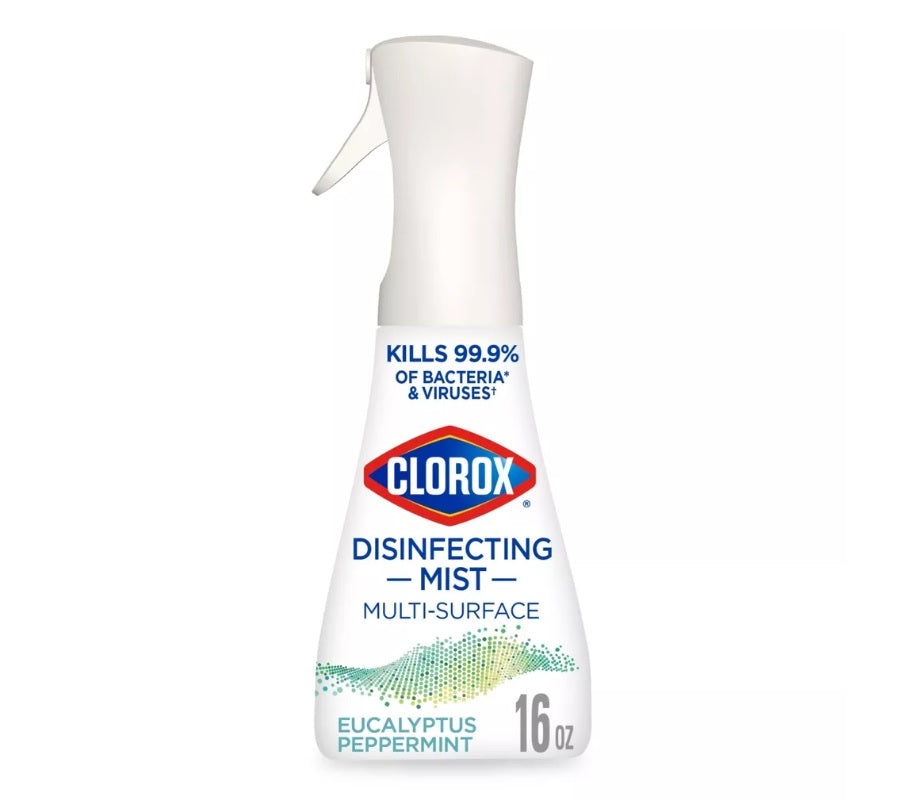 Clorox Disinfecting Mist Eucalyptus Peppermint Multi Surface - 16oz/6pk