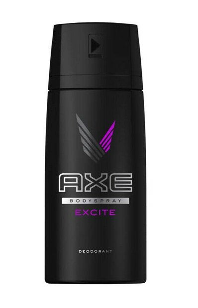 Axe DEO Body Spray Excite - 150ml/6pk