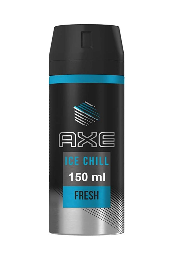 Axe Deodorant Body Spray Ice Chill - 5.0oz/150ml/6pk
