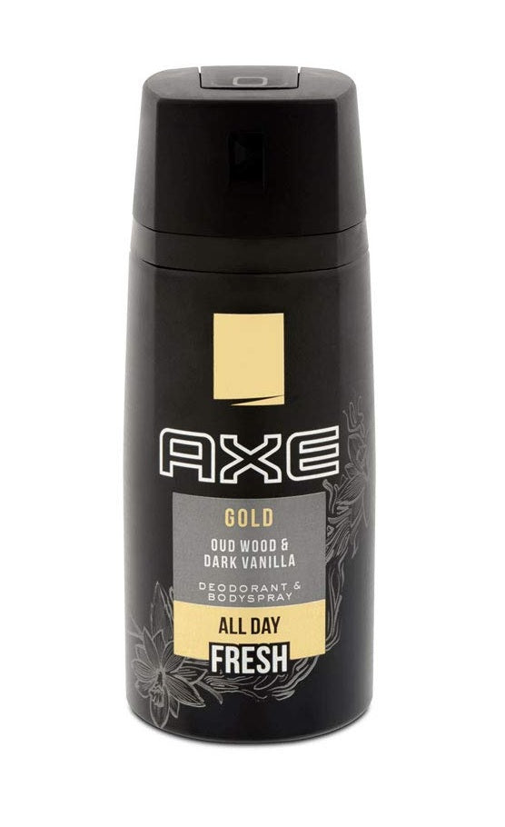 Axe DEO Body Spray Gold OUD Wood & Dark Vanilla - 150ml/6pk
