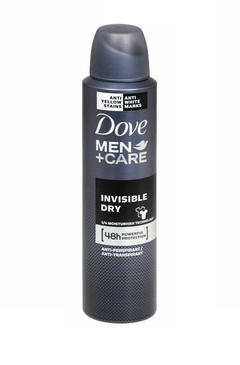 Dove DEO Spray Invisible Dry for Men - 150ml/6pk