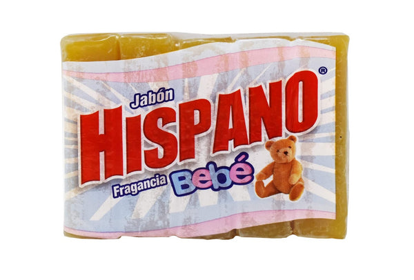 Hispano Soap Fragancia Baby Pack 5 Bar - 5.6oz/160gr/10pk