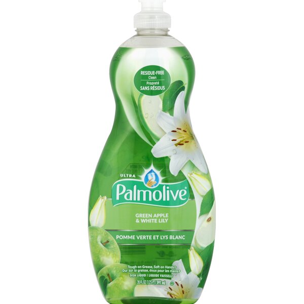 Palmolive Ultra Oxy Green Apple & White Lily Liquid Dish Soap - 20oz/9pk