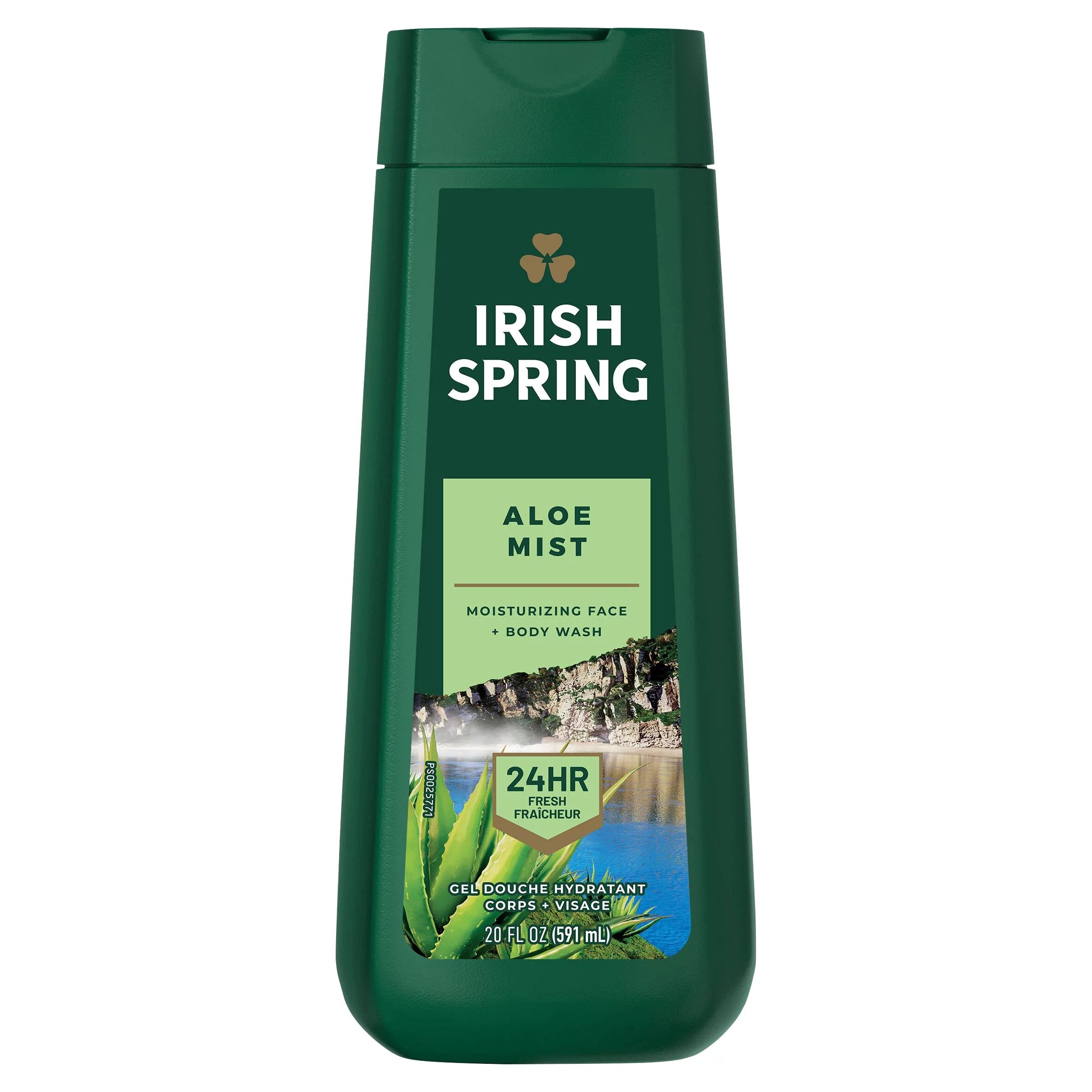 Irish Spring Body Wash Aloe - 20oz/4pk