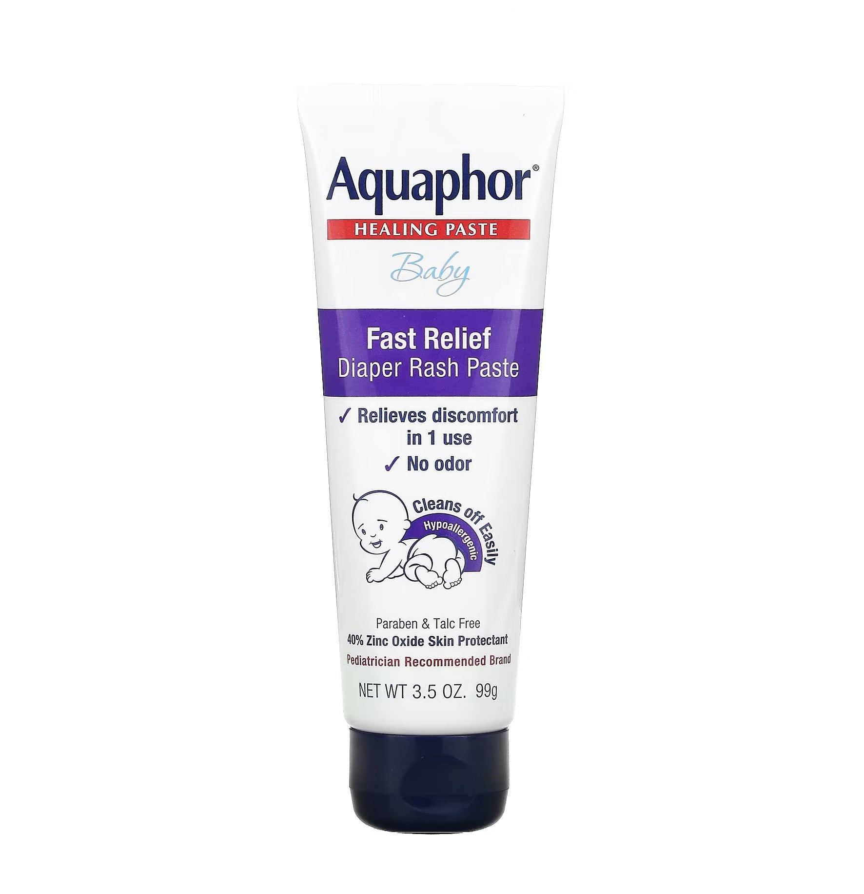 Aquaphor Baby Diaper Rash Paste - 3.5oz/3pk