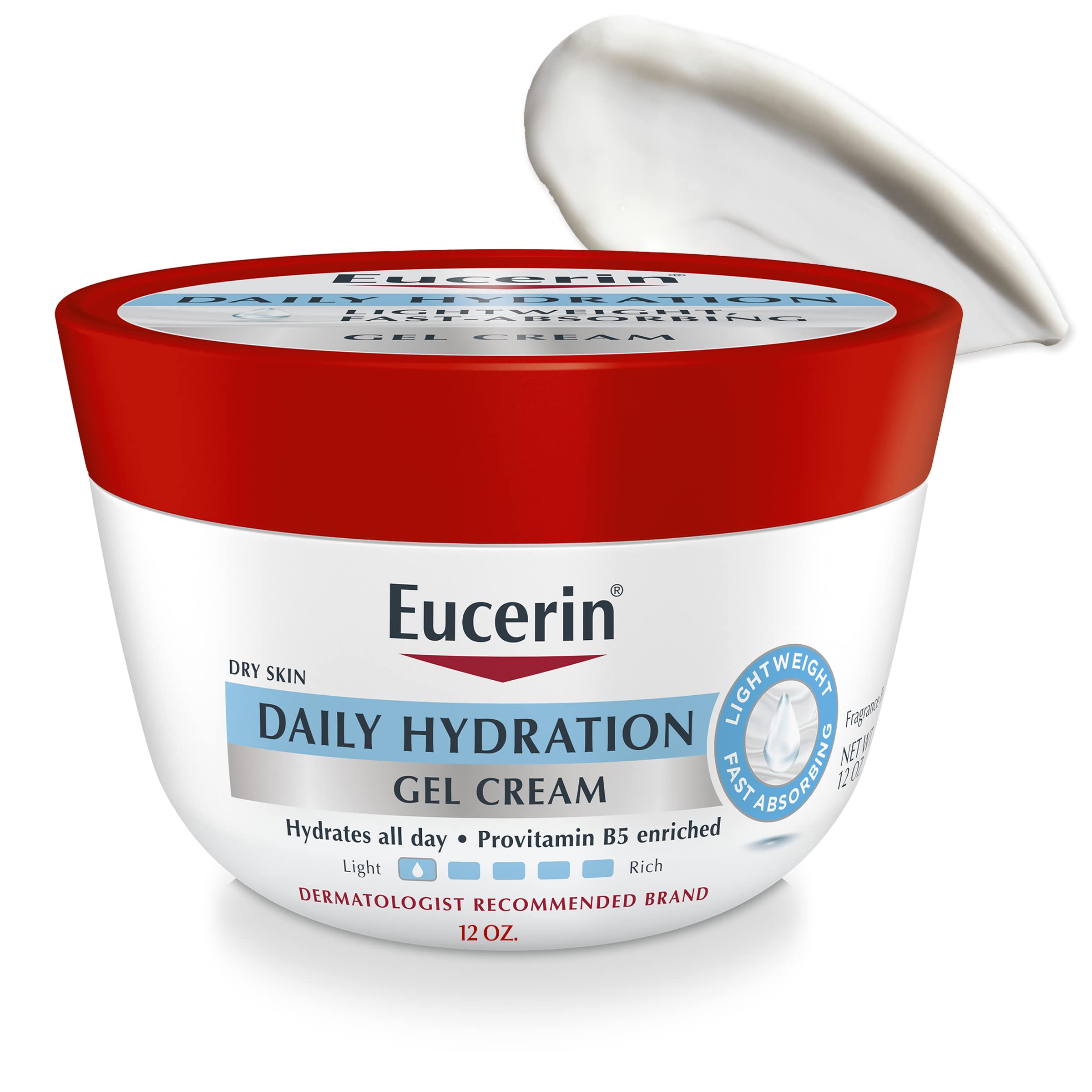 Eucerin Daily Hydration Gel Cream - 12oz/3pk