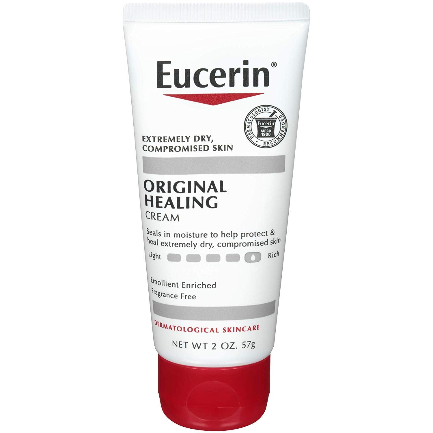 Eucerin Original Healing Soothing Repair Creme - 2oz/6pk