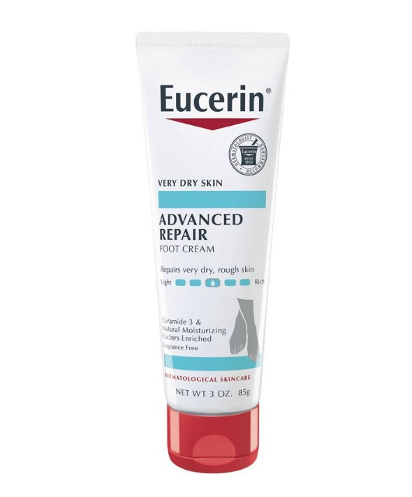 Eucerin Advanced Repair Foot Creme - 3oz/3pk