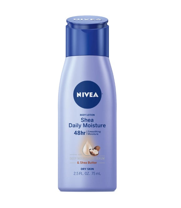 Nivea Shea Daily Moisture Body Lotion - 2.5oz/6pk