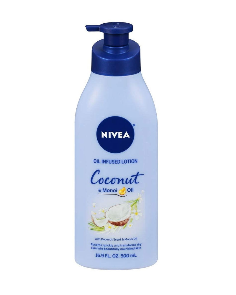 Nivea Coconut & Monoi Oil Infused Body Lotion - 16.9oz/3pk