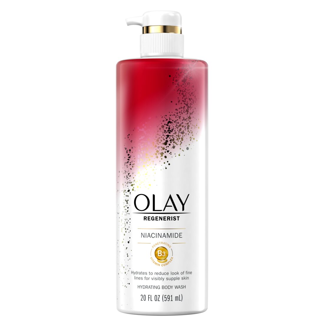 Olay Age Defying Body Wash with Niacinamide - 20oz/4pk