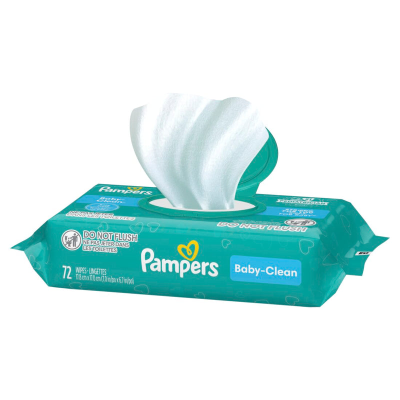 Pampers Baby Clean Wipes Baby Fresh Scented 1X Pop-Top - 72ct/8pk