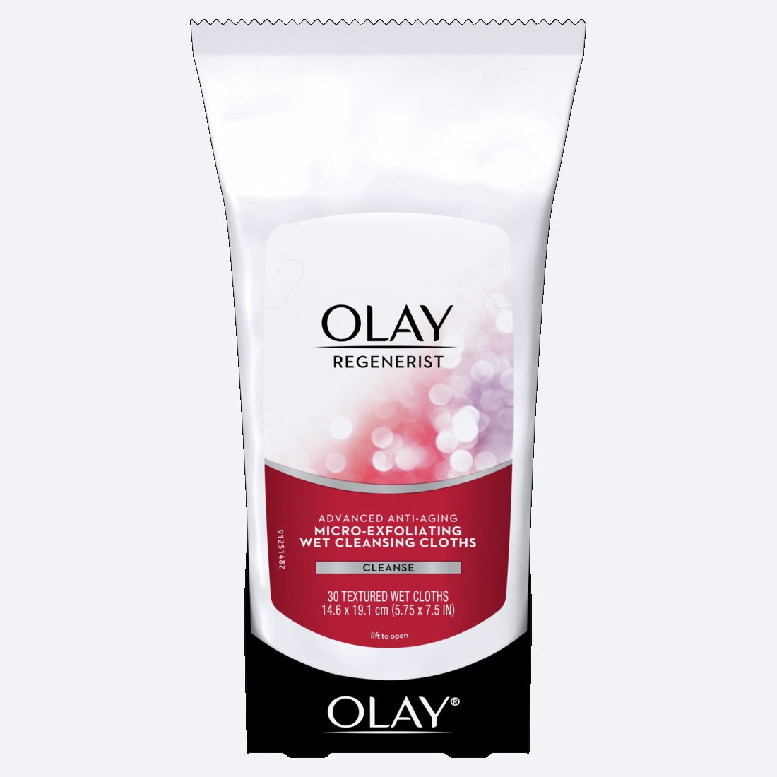 Olay Regenerist Micro-Exfoliating Wet Cleansing Cloths - 30ct/12pk