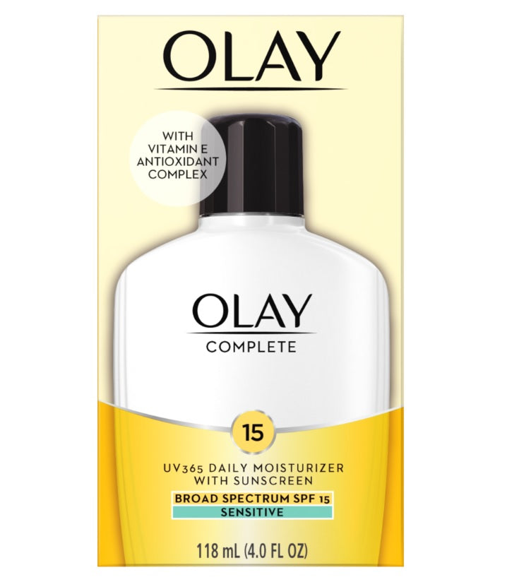 Olay Complete Lotion Moisturizer with SPF 15 Sensitive - 4.0oz/12pk