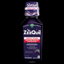 Vicks ZzzQuil Nighttime Sleep Aid Liquid Midnight Berry Flavored - 12oz/6pk