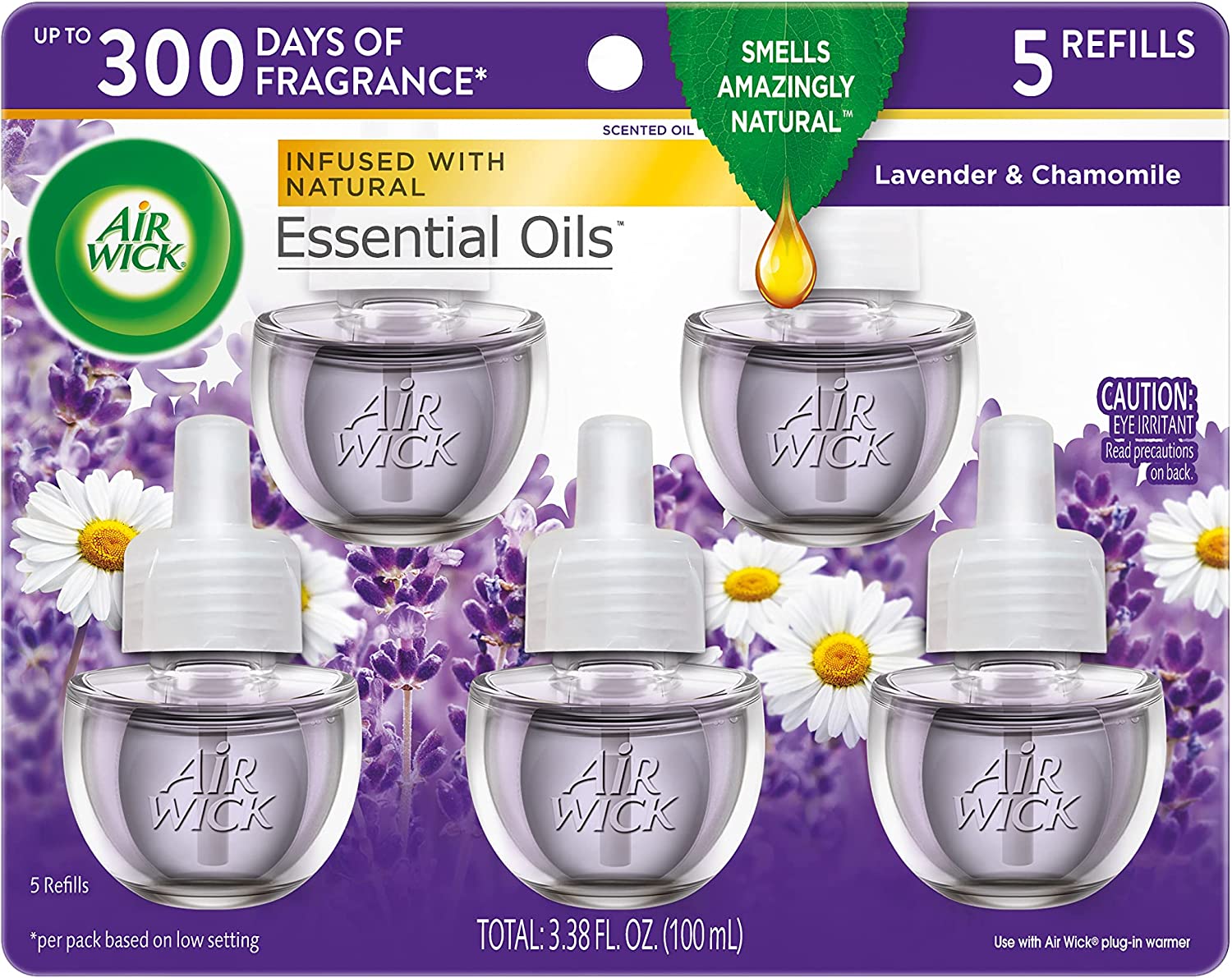 Air Wick Scented Oil Refill Lavender & Chamomile - 5ct/5pk
