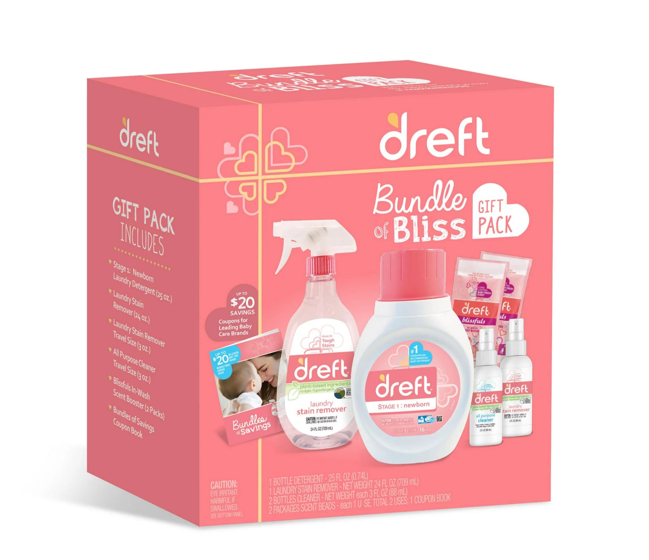 Dreft Bundle of Bliss Gift Pack - 1ct/2pk