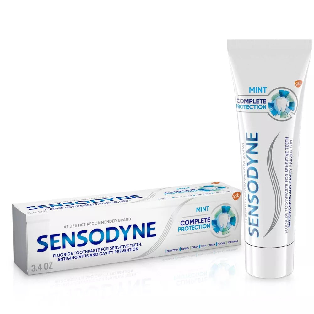 Sensodyne Complete Toothpaste - 3.4oz/12pk