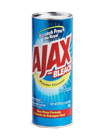 Ajax Cleanser Powder w/Bleach - 21oz/12pk