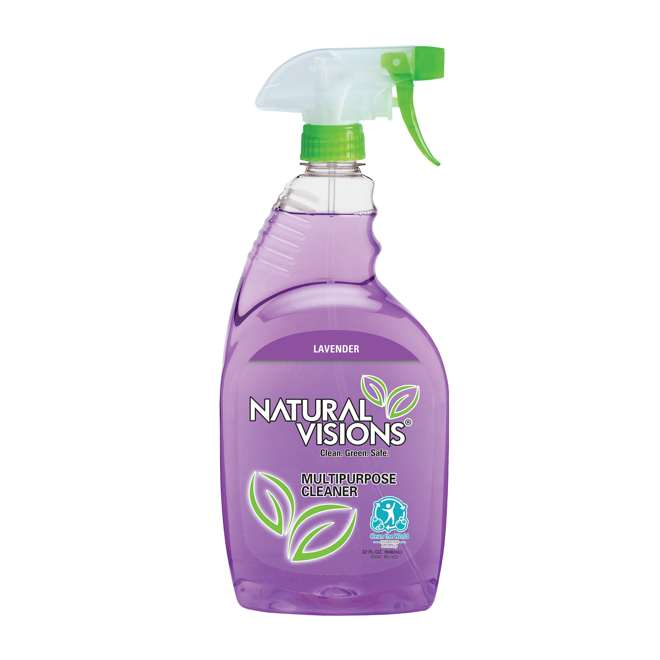 Natural Visions Lavender Multipurpose Cleaner - 32oz/6pk