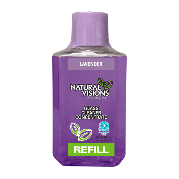 Natural Visions Lavender Glass Cleaner Concentrate - 2oz/12pk