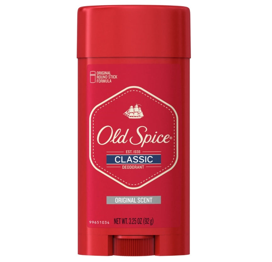 Old Spice Men's Classic Original Scent Deodorant - 3.25oz/12pk