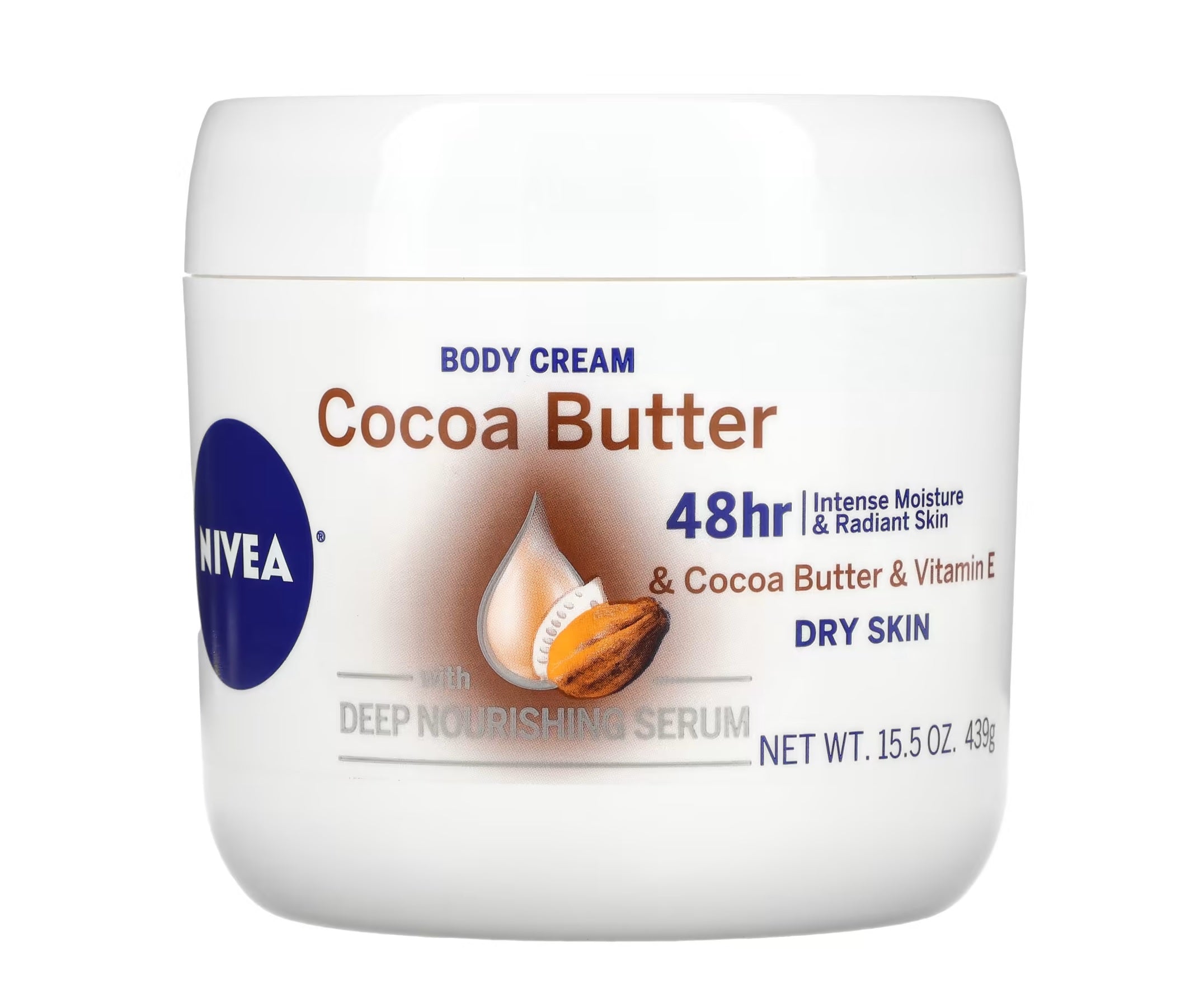NIVEA Cocoa Butter Body Cream - 16oz/3pk