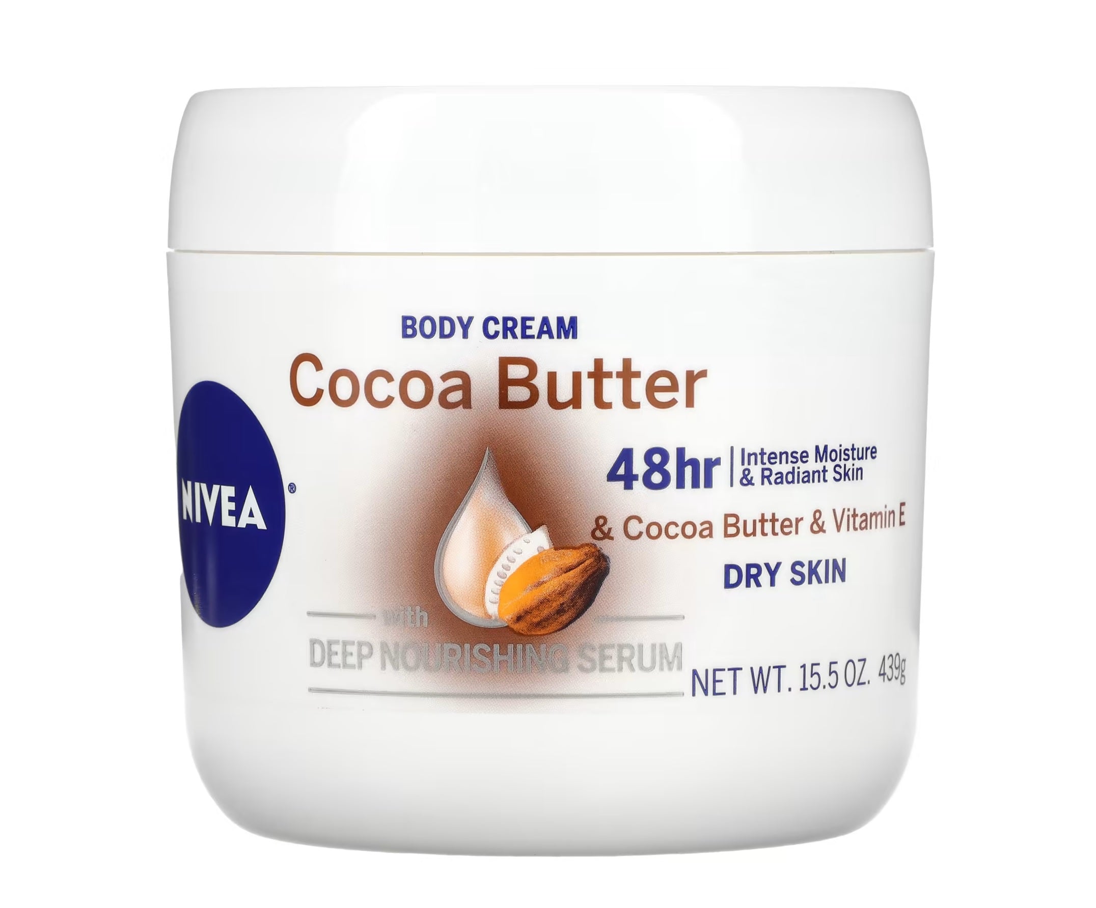 NIVEA Cocoa Butter Body Cream - 16oz/12pk