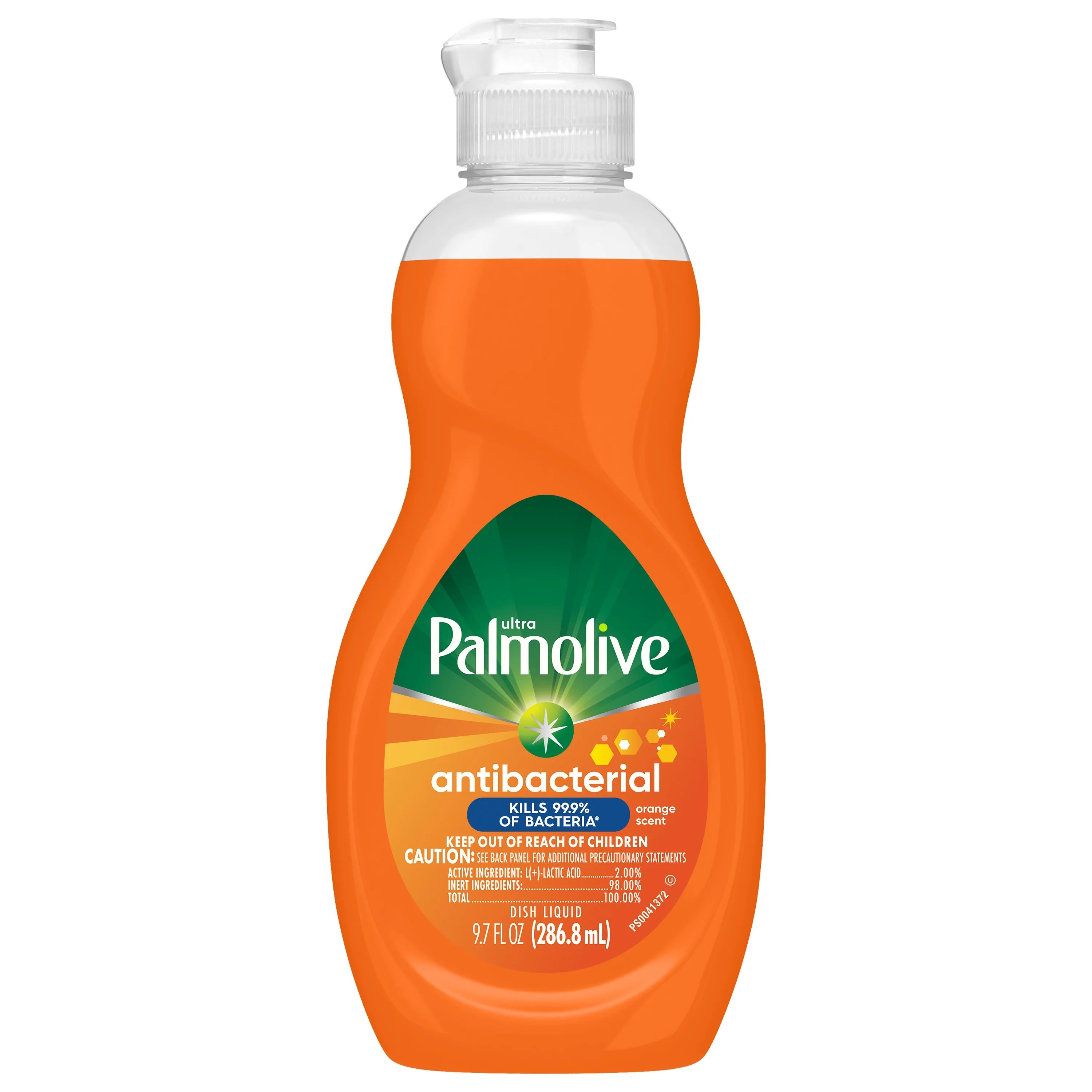Palmolive Ultra Dish Liquid Soap Antibacterial Orange Scent - 9.7oz/16pk