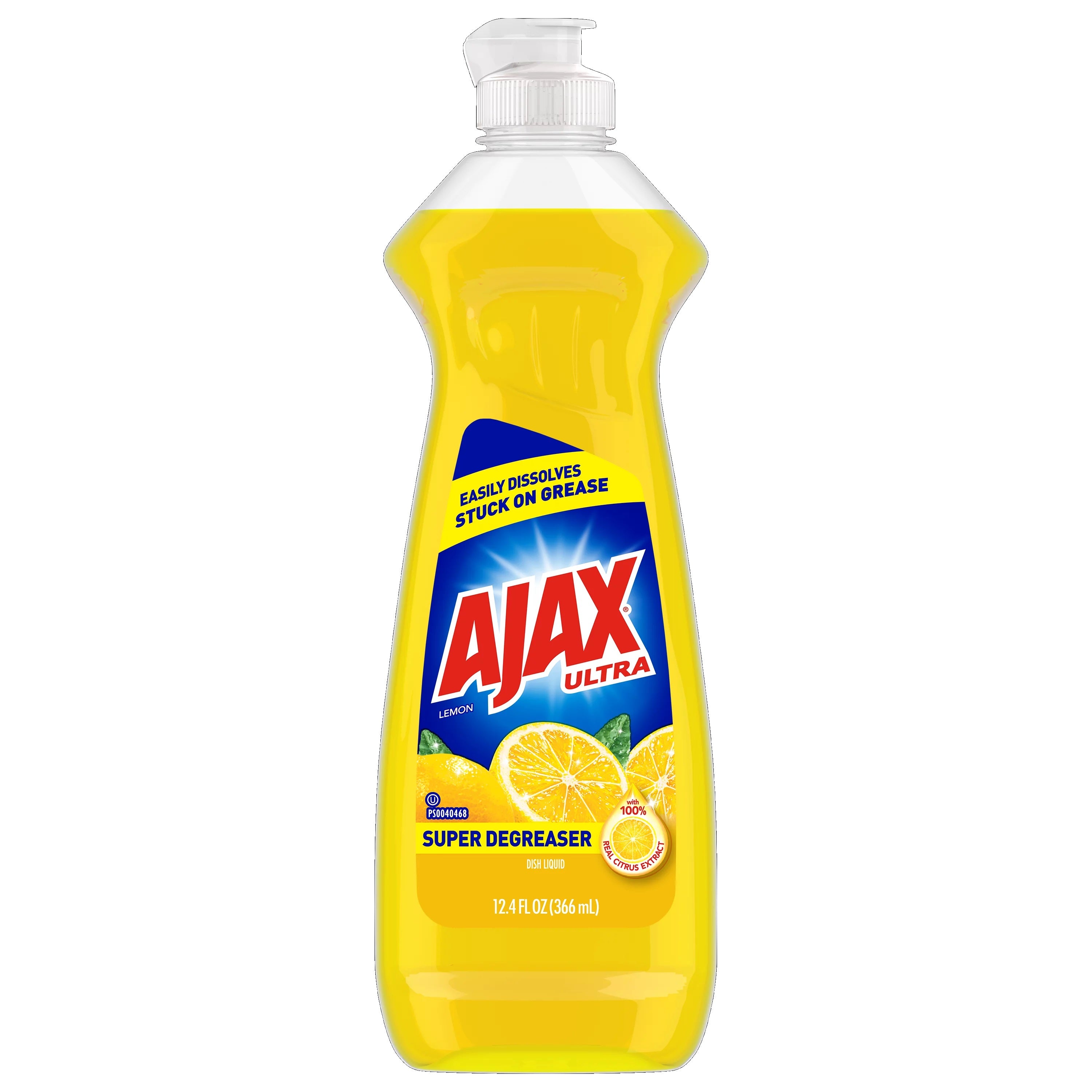 Ajax Dish Liquid Soap Lemon Scent - 12.4oz/20pk