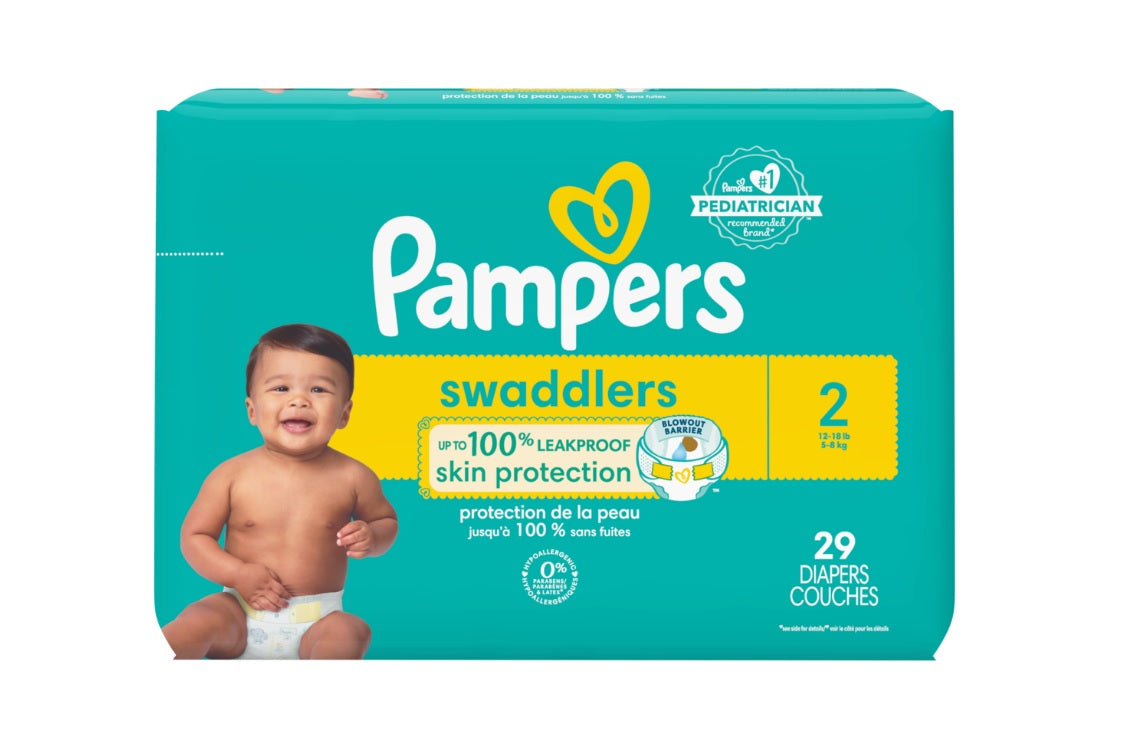 Pampers Swaddlers Diaper Size 2 - 29ct/4pk