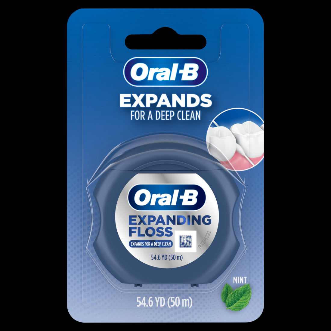Oral-B Expandable Dental Floss Mint 50M - 1ct/48pk