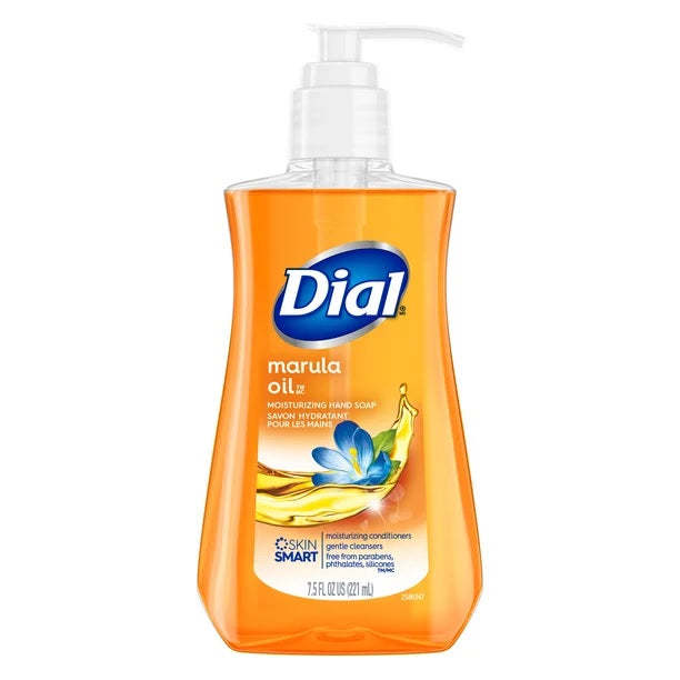 Dial Liquid Hand Soap Marula Oil - 7.5oz/12pk