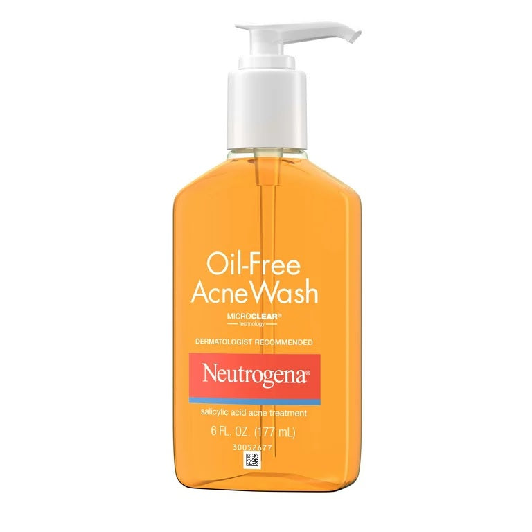 Neutrogena Oil-Free Acid Acne Face Wash - 6oz/3pk