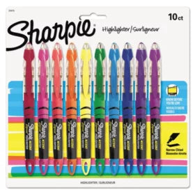 Sharpie Accent Liquid Pen Style Highlighter Chisel Tip Assorted - 10ct/1pk