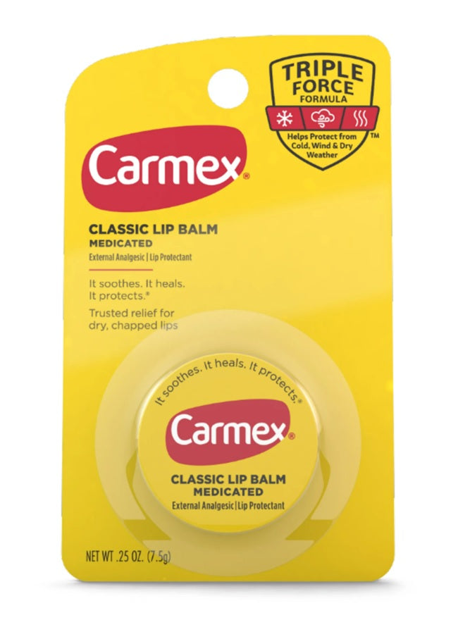 Carmex Original Flavor Blister Pack Jar - 0.25oz/12pk